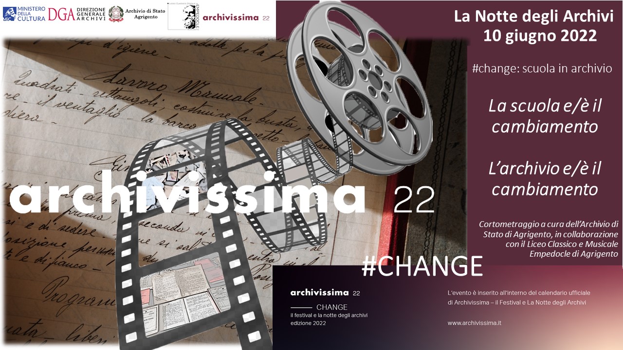 #change: scuola in archivio. La scuola e/è il cambiamento, l’archivio e/è il cambiamento